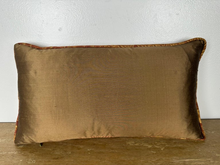 Fortuny Printed Cotton & Silk Pillow