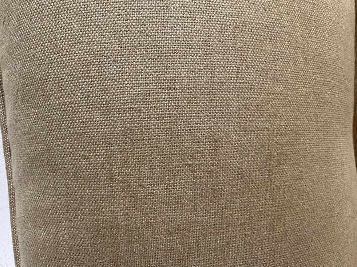 Velvet Nomi Stenciled Pillow with Linen Back