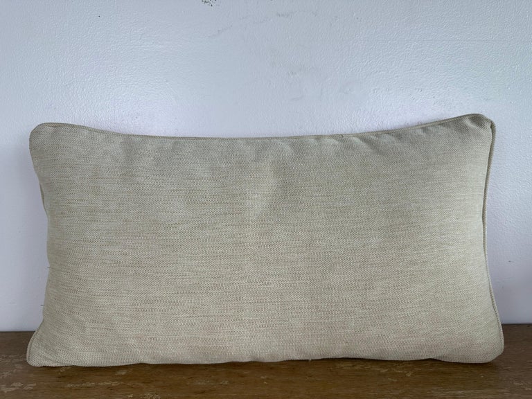 Antique Tribal Textile Lumbar Pillow