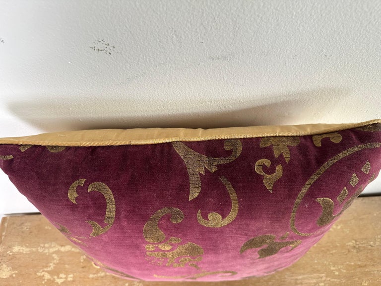 Nomi Stenciled Velvet Pillow