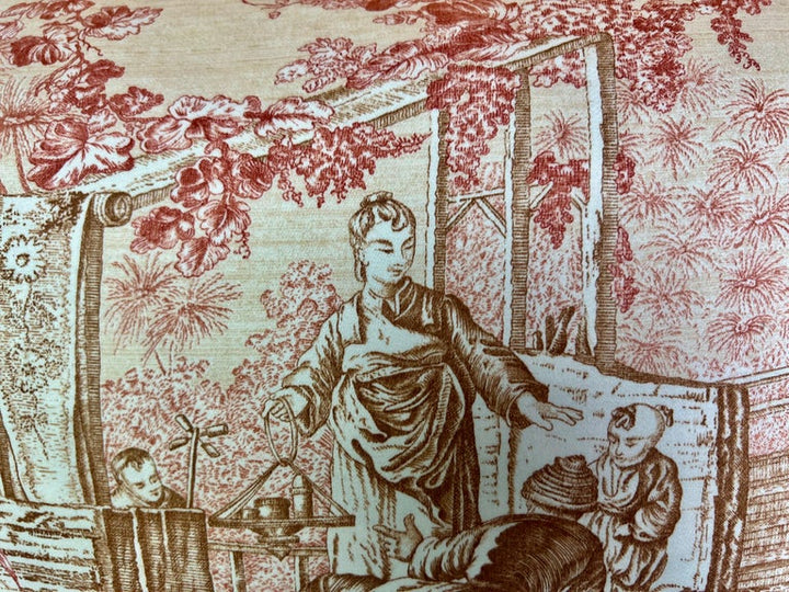 Pair of Chinoiserie Style Pindler & Pindler Textile Pillows