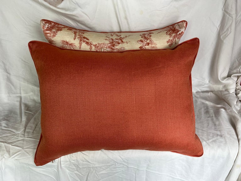 Pair of Chinoiserie Style Pindler & Pindler Textile Pillows