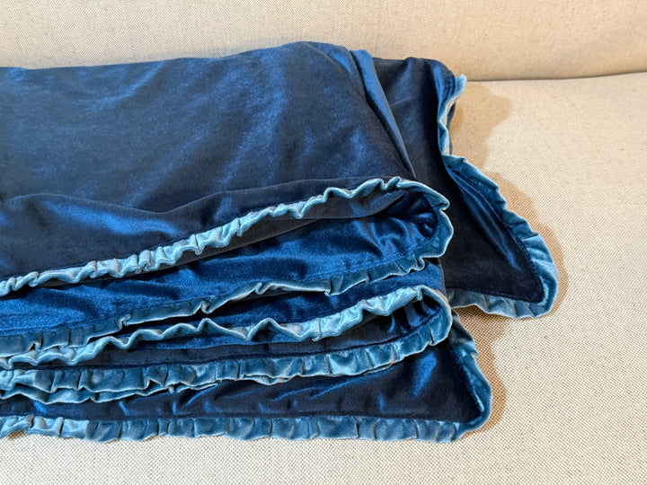 Silk Velvet Heirloom Throw by Miamar Home