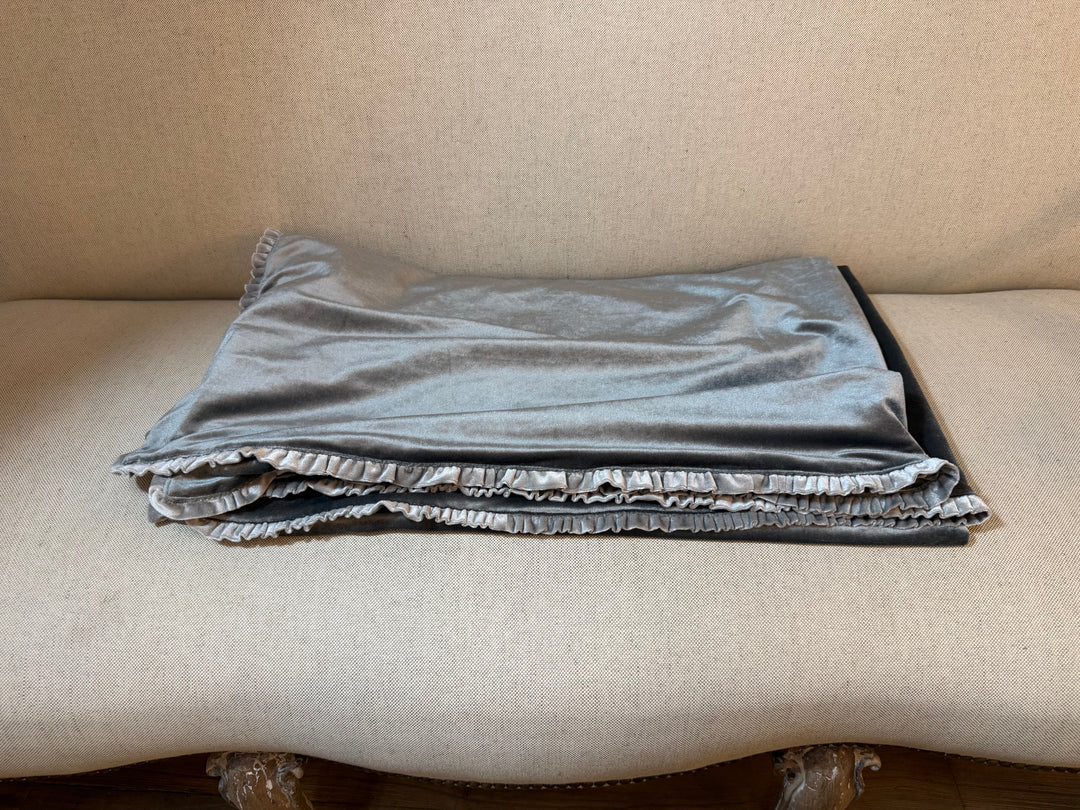 Silk Velvet Heirloom Throw by Miamar Home