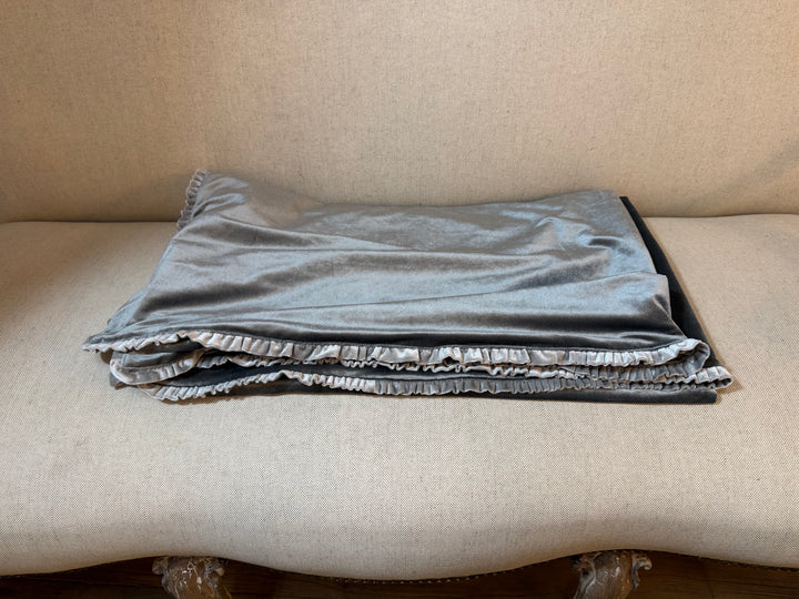 Silk Velvet Heirloom Throw by Miamar Home