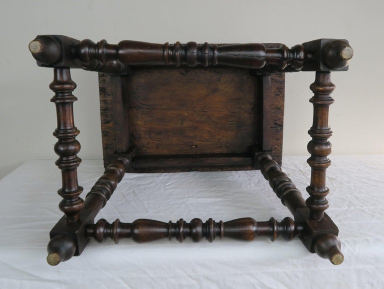 19th C. Spanish Walnut Table