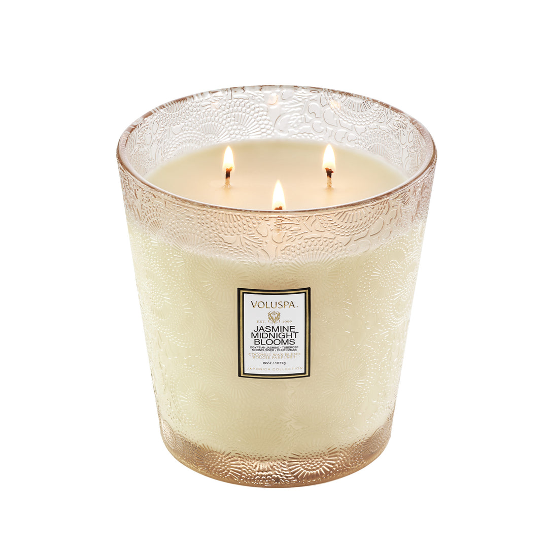 Voluspa Jasmine Midnight Blooms Candle