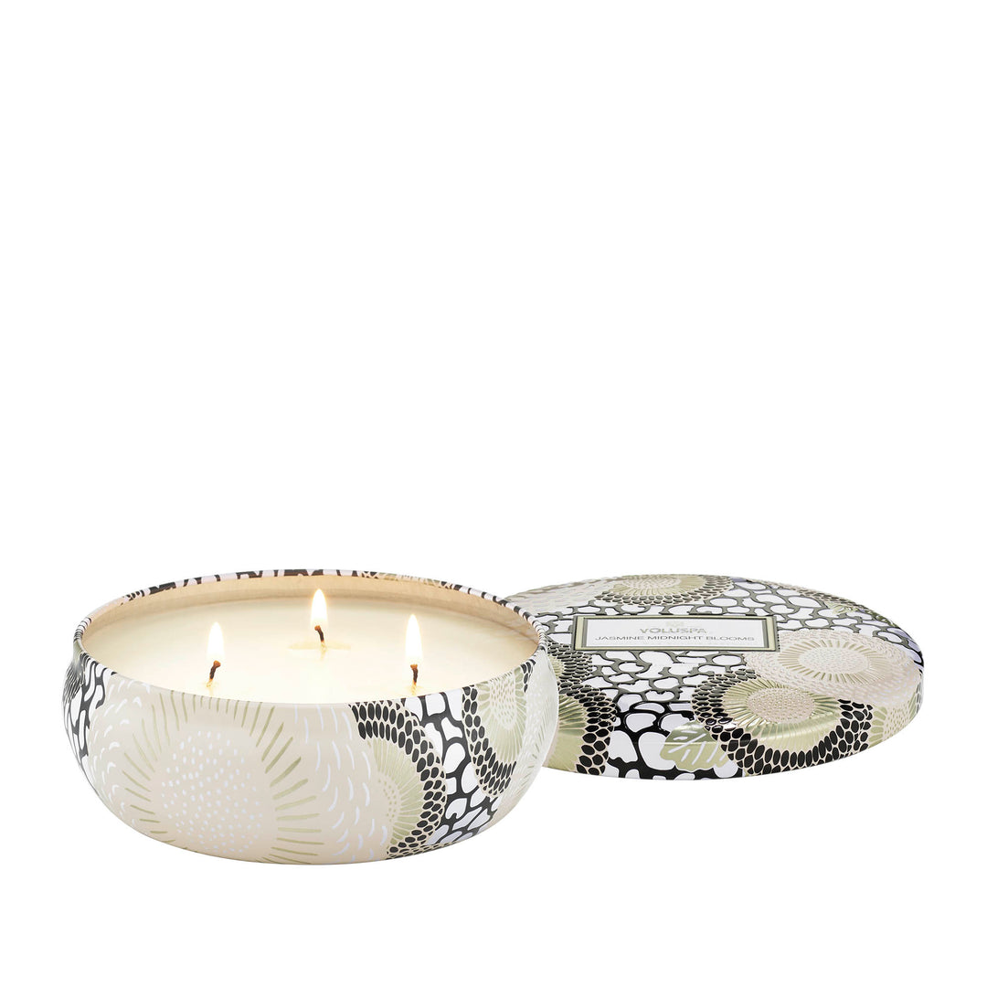 Voluspa Jasmine Midnight Blooms Candle