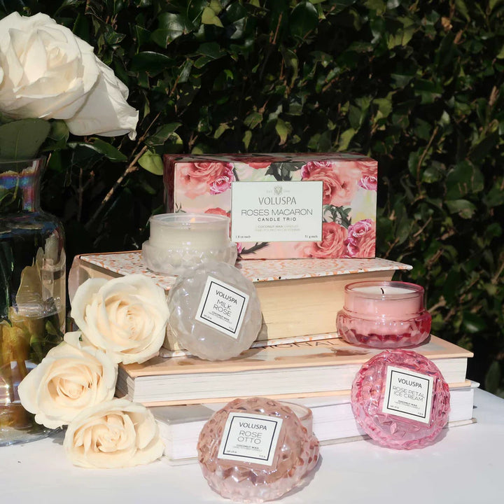 Voluspa Rose Candle Collection
