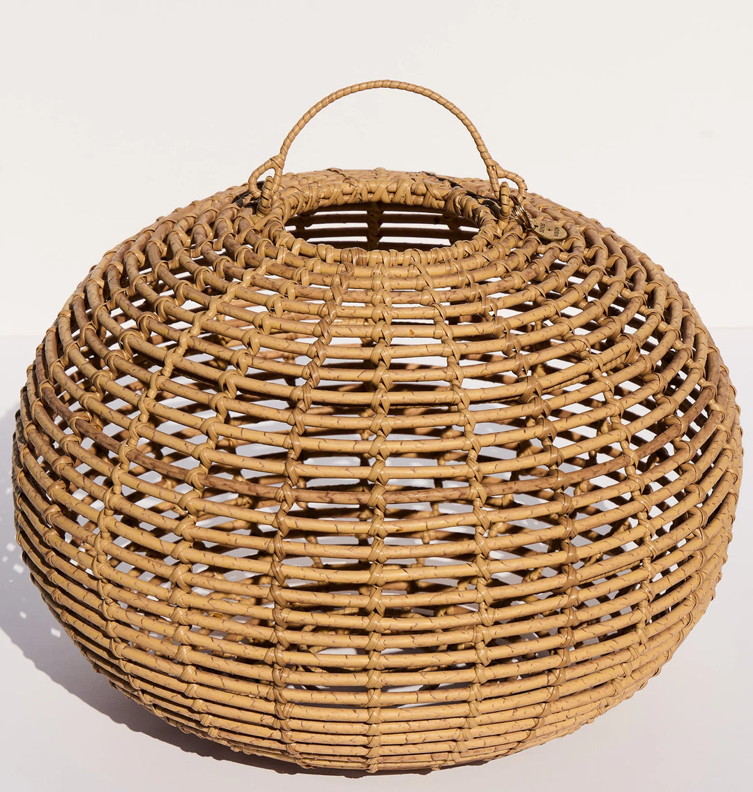 Round Natural Lantern