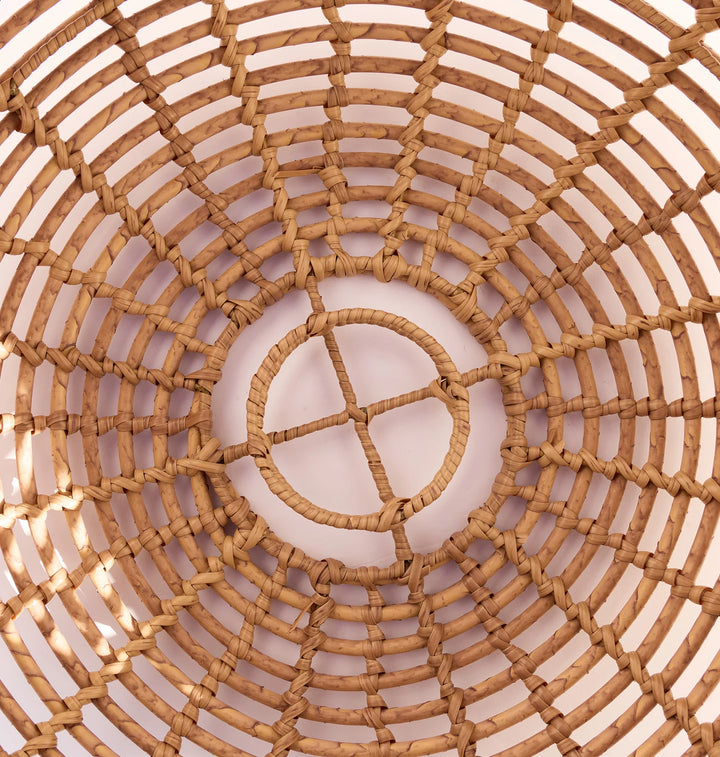 Fishnet Natural Lantern