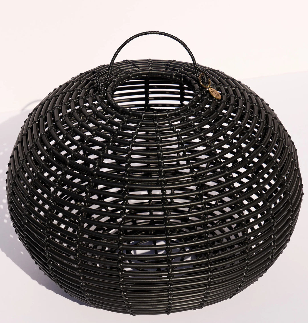 Round Black Lantern