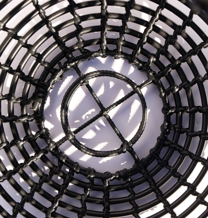 Round Black Lantern