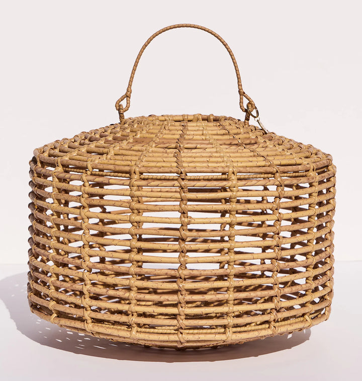 Fishnet Natural Lantern
