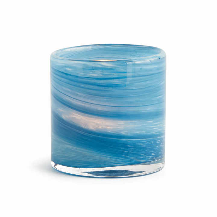 Barclay Butera Seaside Glass Hurricane Candle Holder