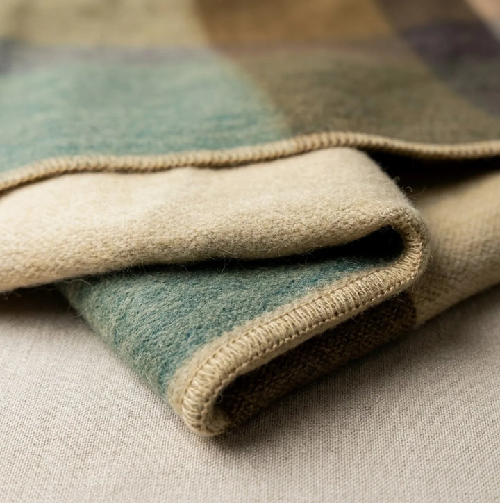 Alpaca Throw Blanket - Sandbar