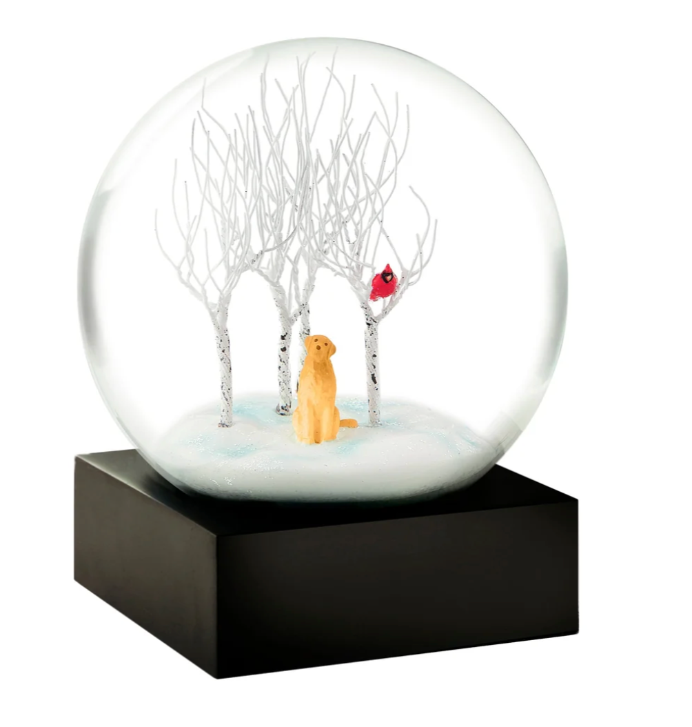 Cool Snow Globes - Lab in the Woods Snow Globe