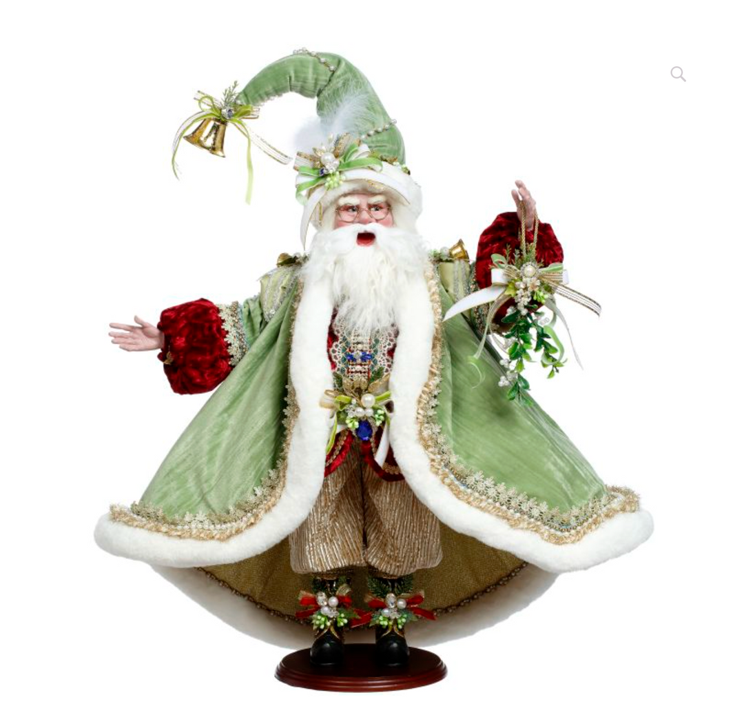 Under the Mistletoe Santa