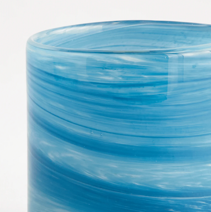 Barclay Butera Seaside Glass Hurricane Candle Holder