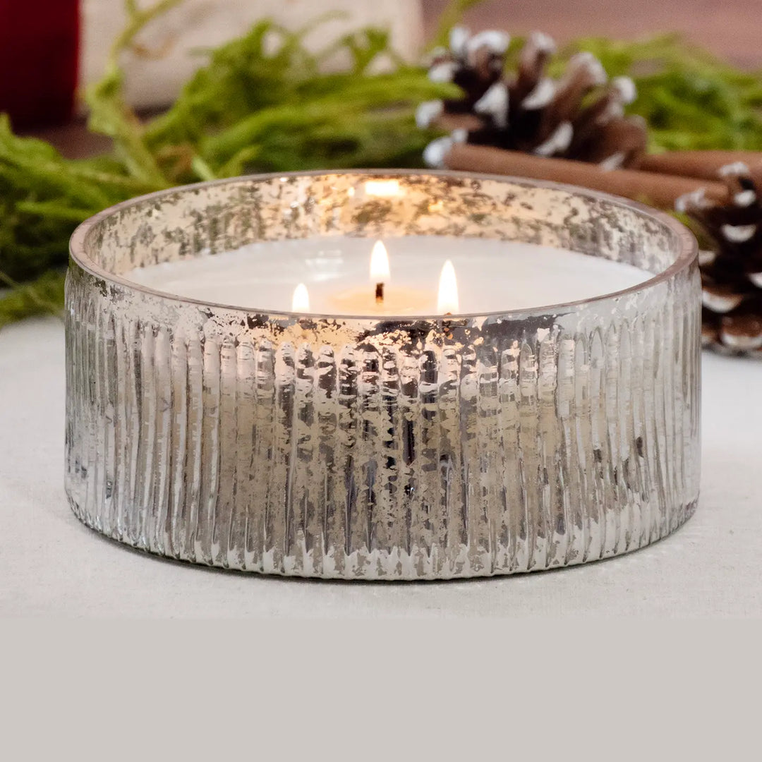 Welcome Home Ridged Mercury Candle