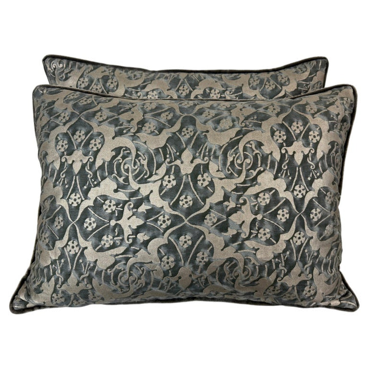Pair of Custom Mariano Fortuny Pillows