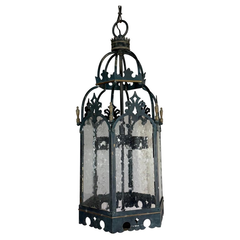 French Gothic Revival Lantern Pendant