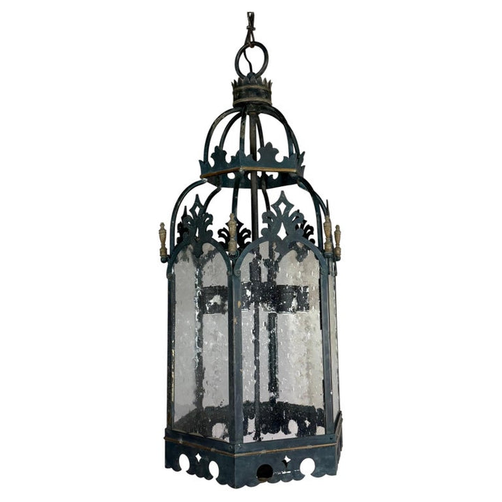 French Gothic Revival Lantern Pendant