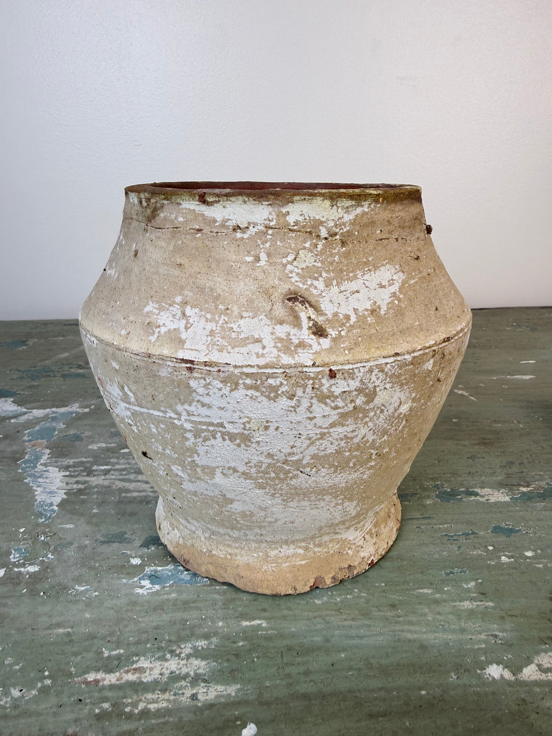 Rustic Aged Clay Pot
