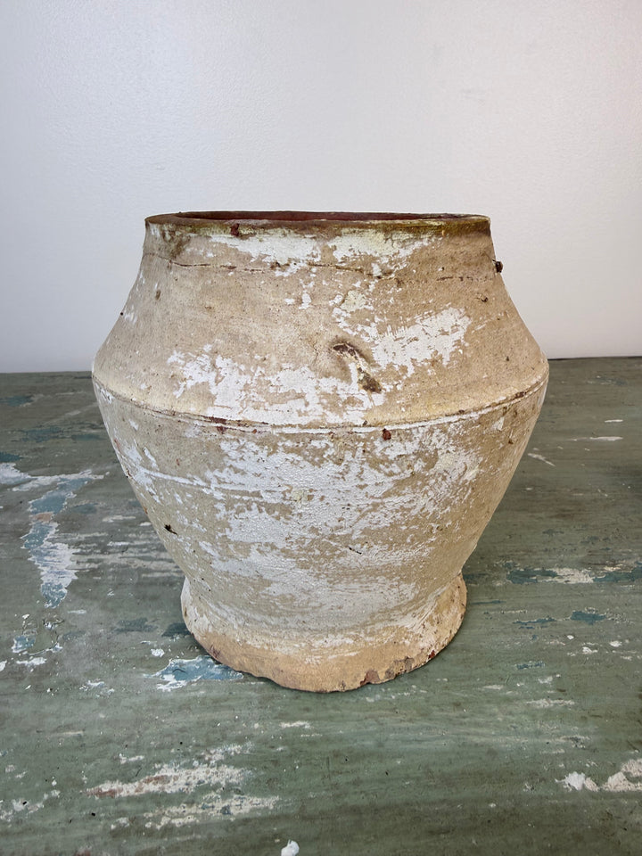 Rustic Aged Clay Pot