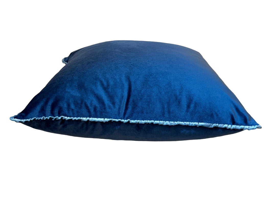 Velvet Ruffle Pillow Heirloom Collection