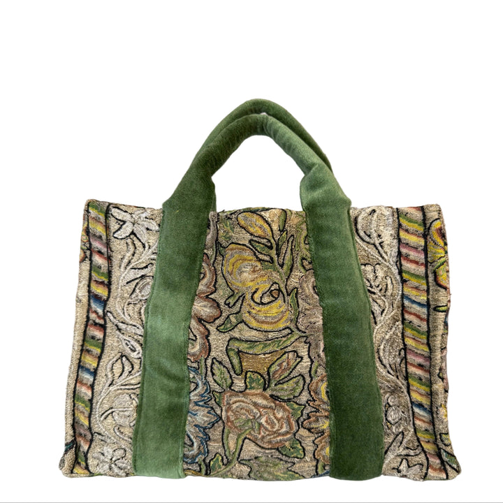 Antique Embroidered Handbag by Meilssa Levinson