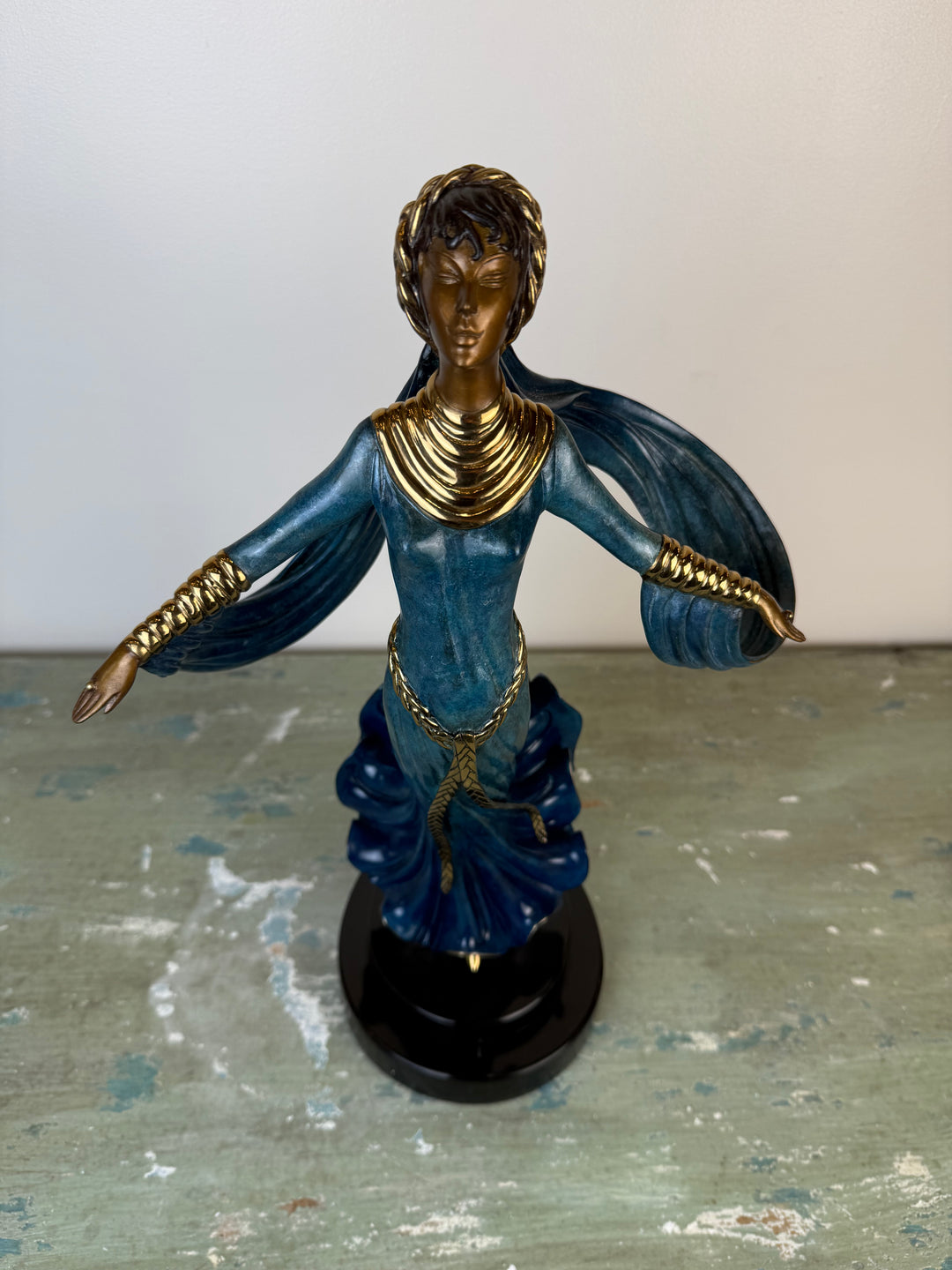 Erte Ecstasy Bronze Sculpture
