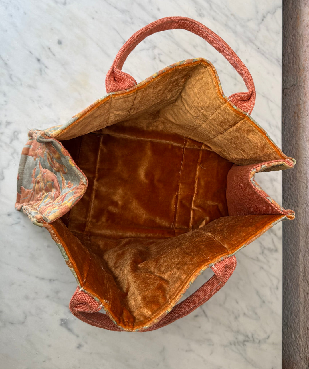 The Terracotta Tapestry Handbag