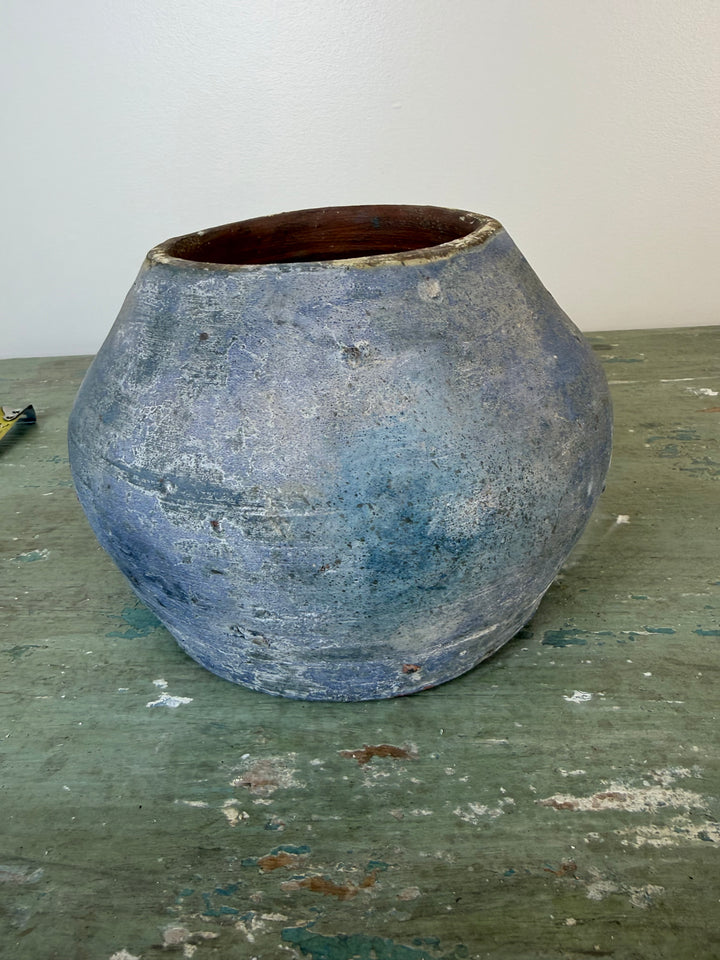 Rustic Painted Pot/Planter