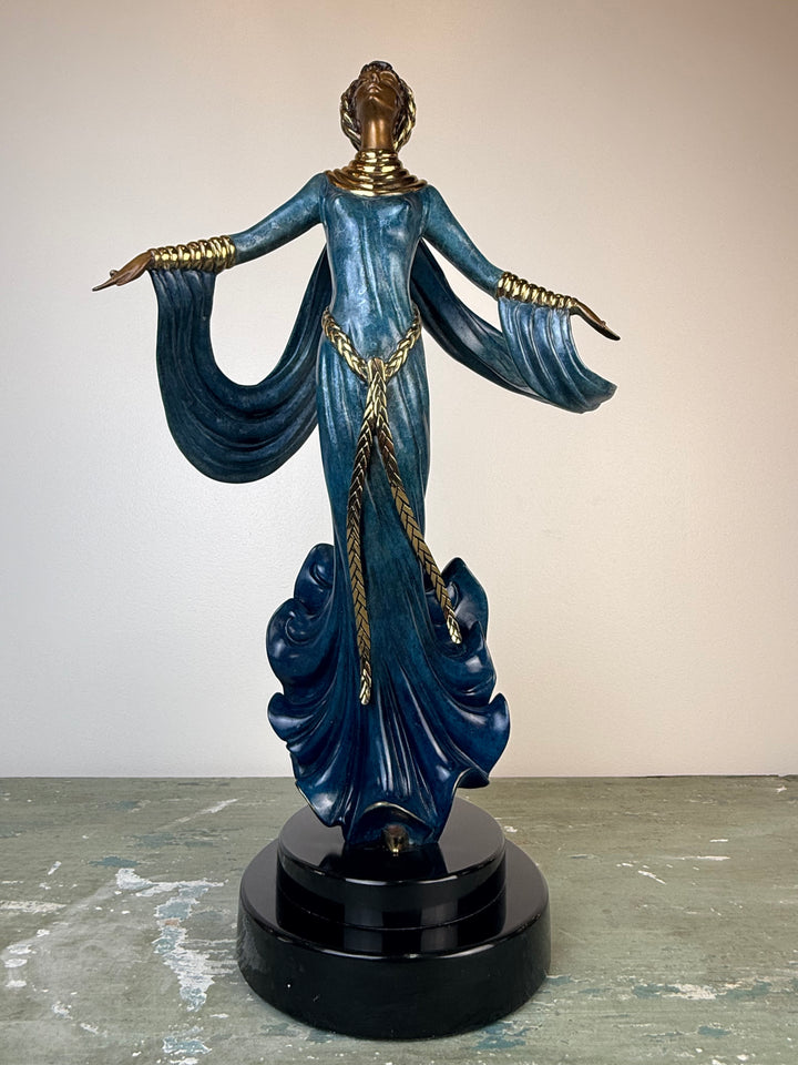 Erte Ecstasy Bronze Sculpture