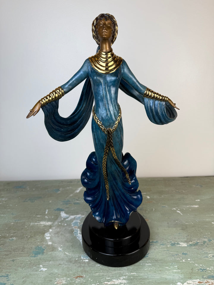 Erte Ecstasy Bronze Sculpture