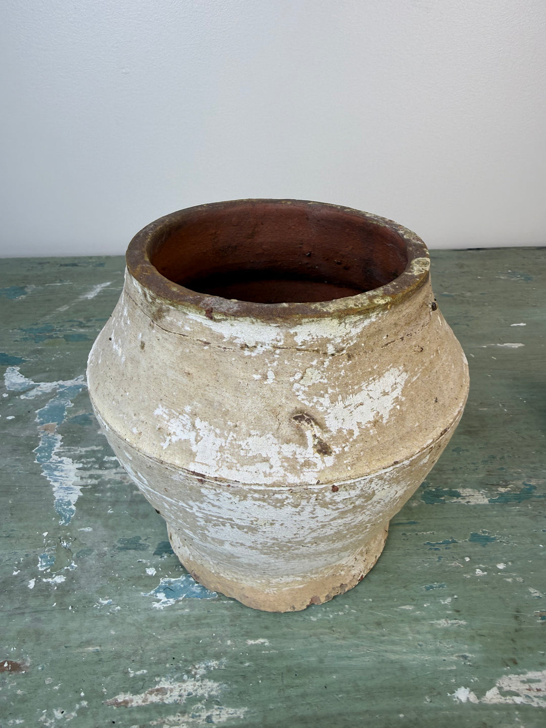 Rustic Aged Clay Pot
