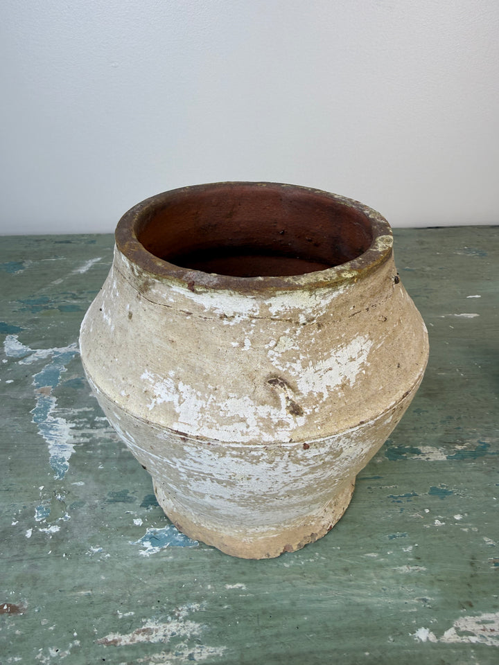 Rustic Aged Clay Pot