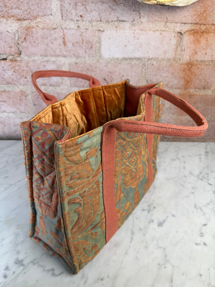 The Terracotta Tapestry Handbag