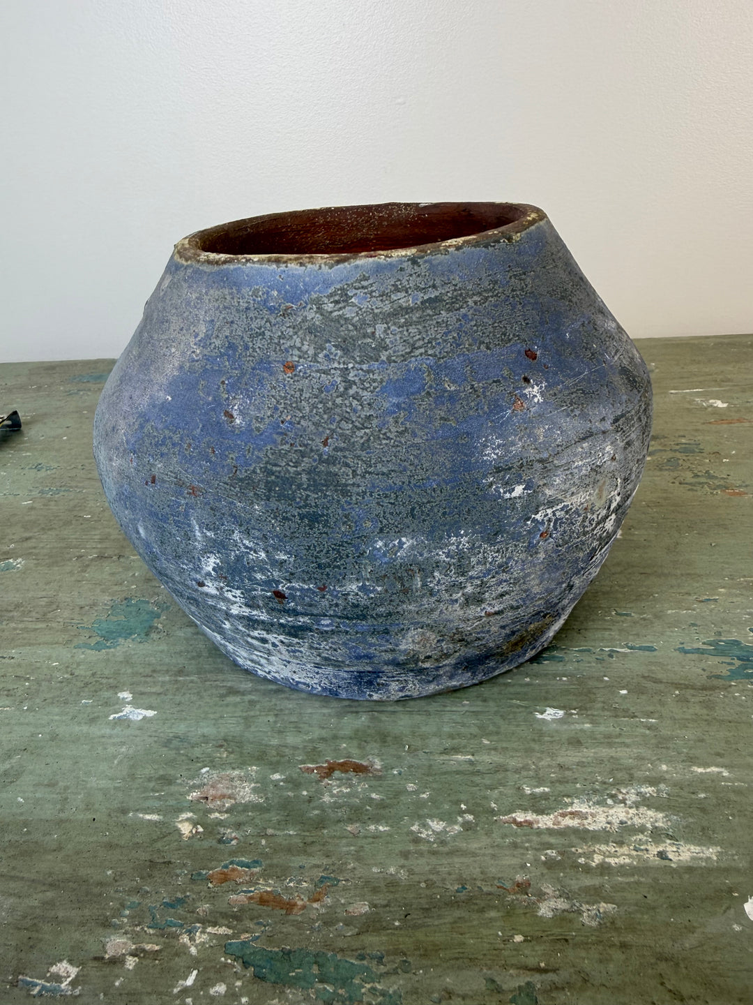 Rustic Painted Pot/Planter