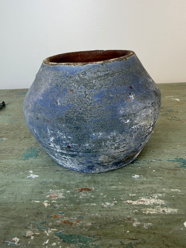Rustic Painted Pot/Planter