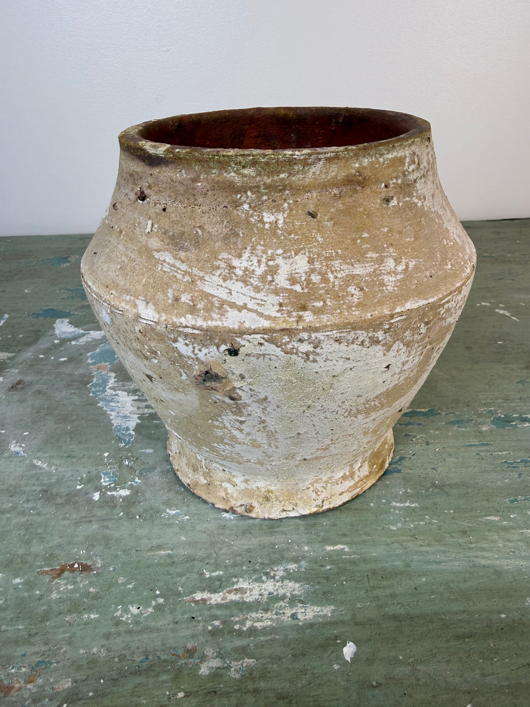 Rustic Aged Clay Pot