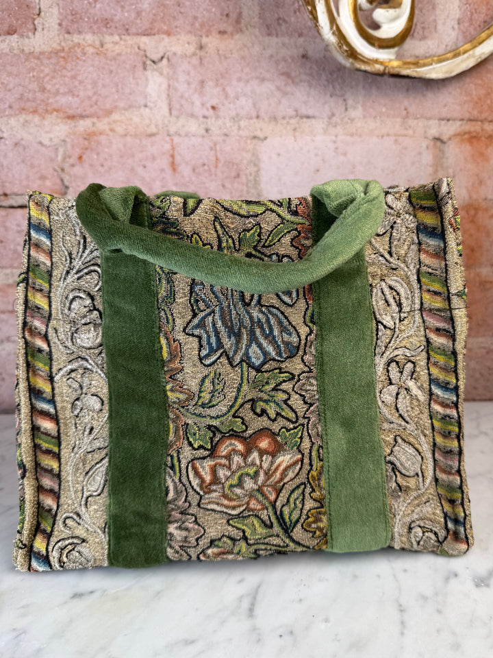Antique Embroidered Handbag by Meilssa Levinson