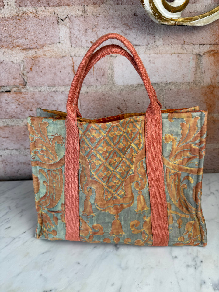 The Terracotta Tapestry Handbag