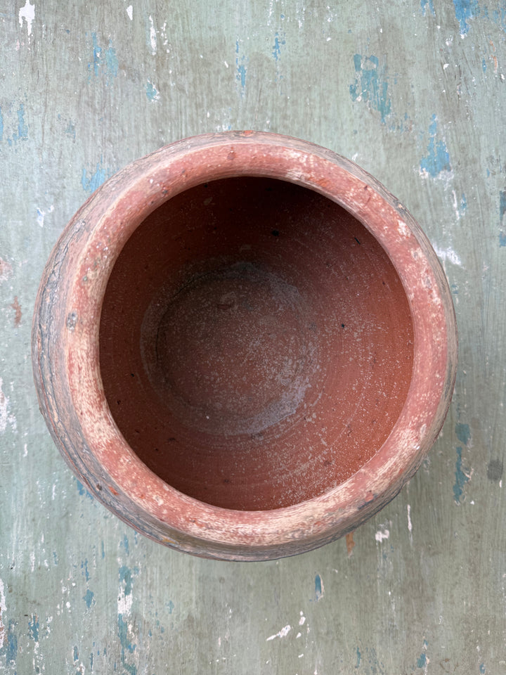 Rustic Earth Hand-Thrown Clay pot.