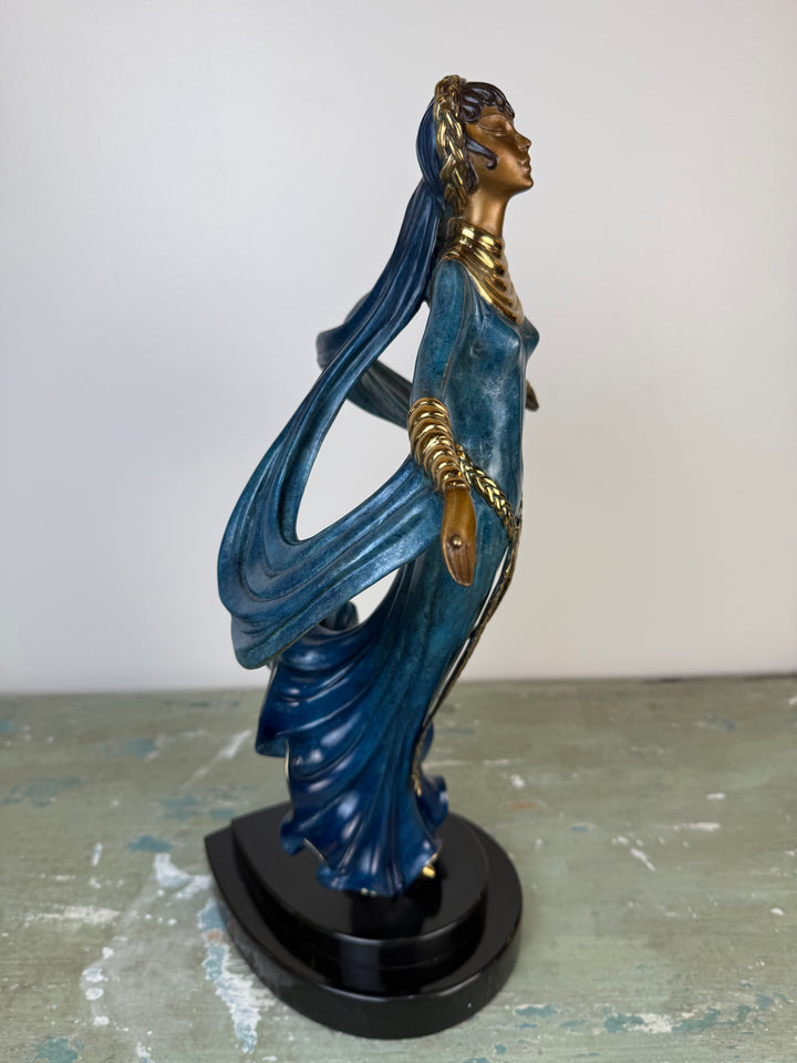 Erte Ecstasy Bronze Sculpture