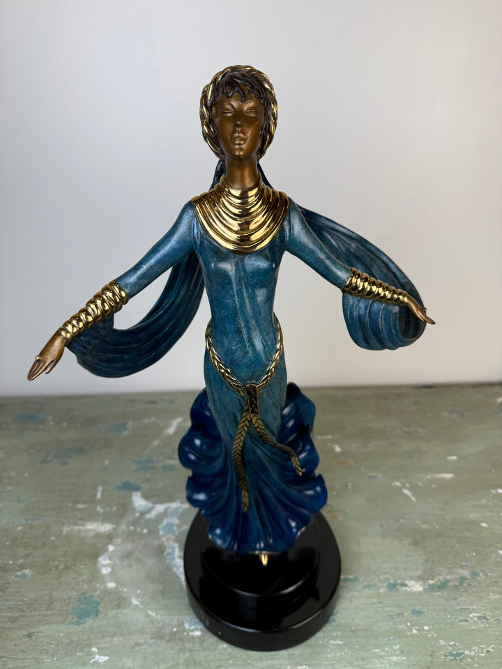 Erte Ecstasy Bronze Sculpture