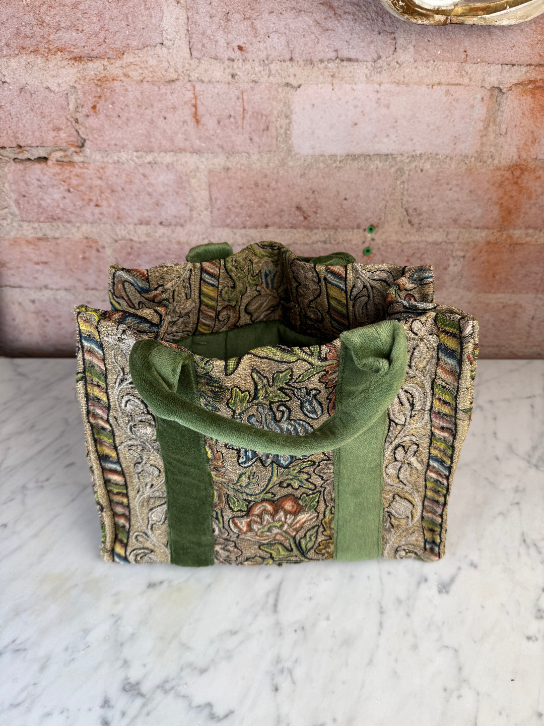 Antique Embroidered Handbag by Meilssa Levinson