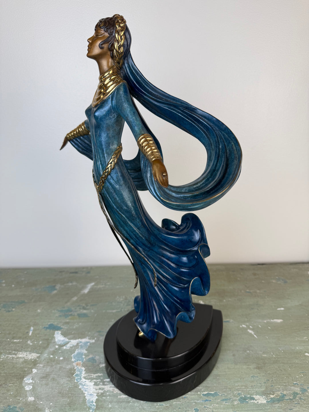 Erte Ecstasy Bronze Sculpture