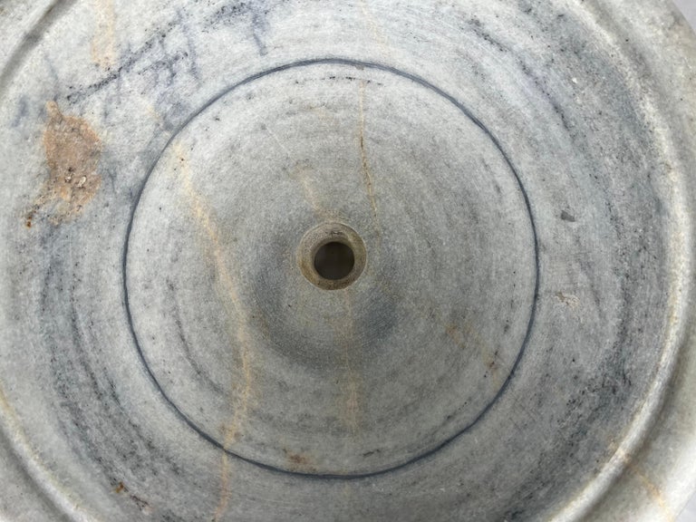 Italian Round Limestone Sink-Early 20th Century